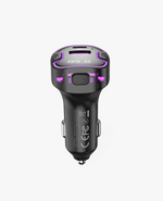 Smart Car Charger Bluetooth MP3 + 2 Port Charging with Light