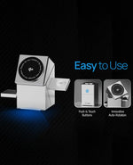 Auto Rotatable 3-in-1 Wireless Charging Station