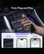 VoltX Wireless CarPlay Metal Adapter with BT 5.3 & WIFI 5.8Ghz