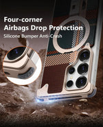 Metal Magsafe Real Aramid Carbon Case - Black