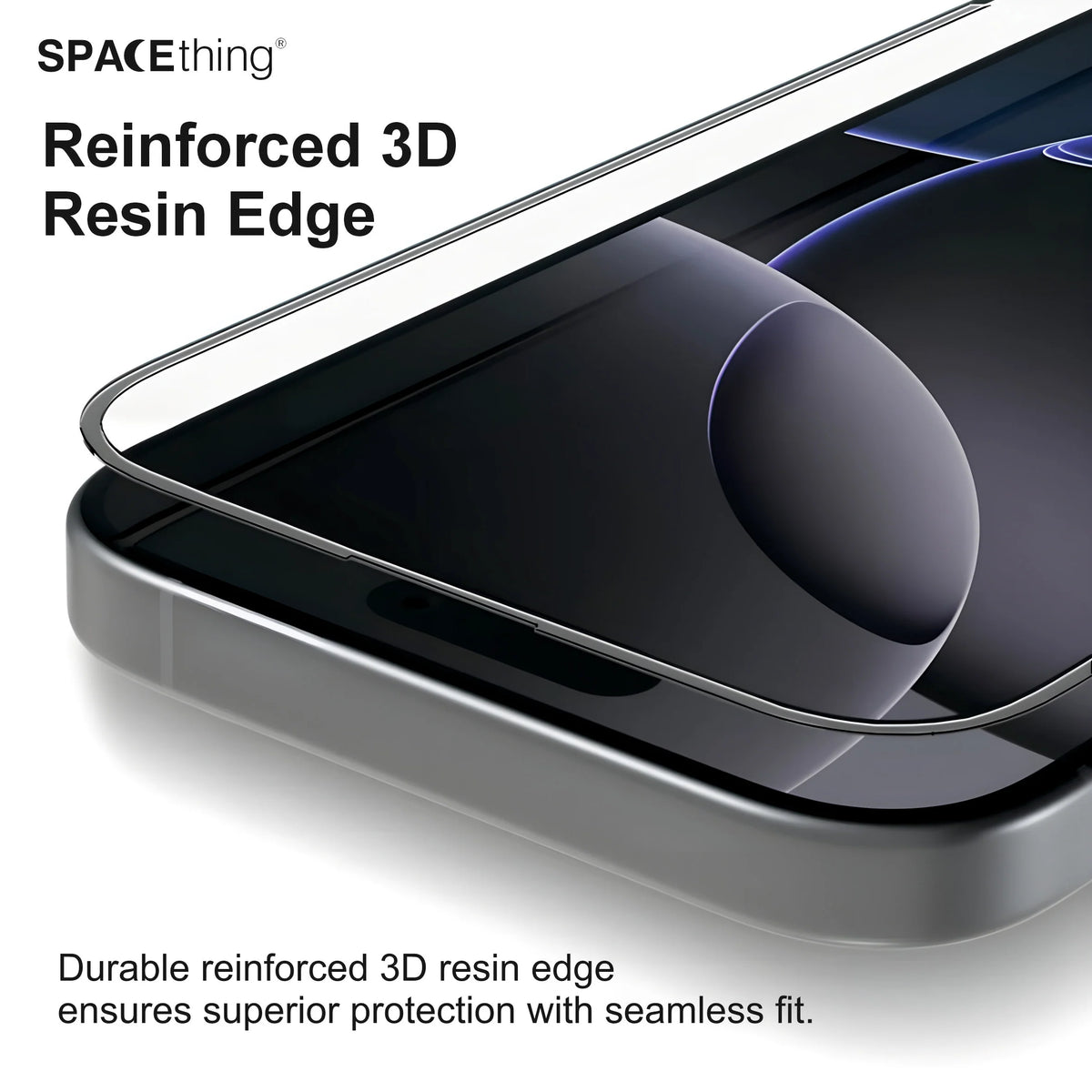 Spacething Titan Full Tempered Glass - Clear iPhone 18 Pro