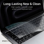 Spacething MacBook KeyGuard Macbook Air 13 M4 - Black