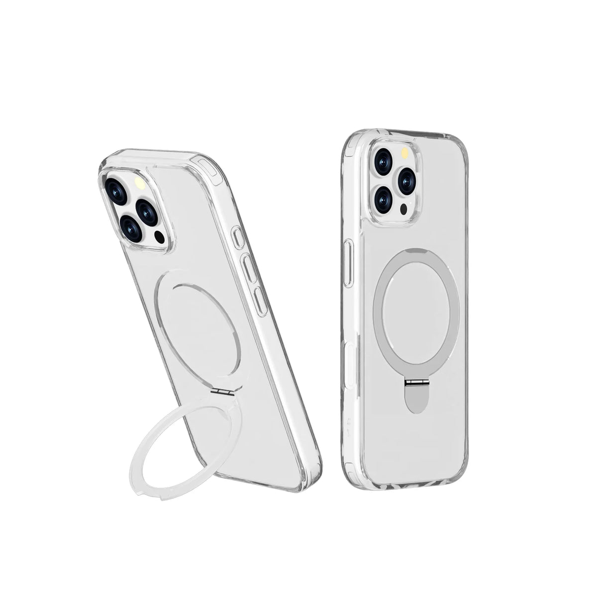 Spacething Marsix Mag Stand Case iPhone 16 Pro Max - Clear
