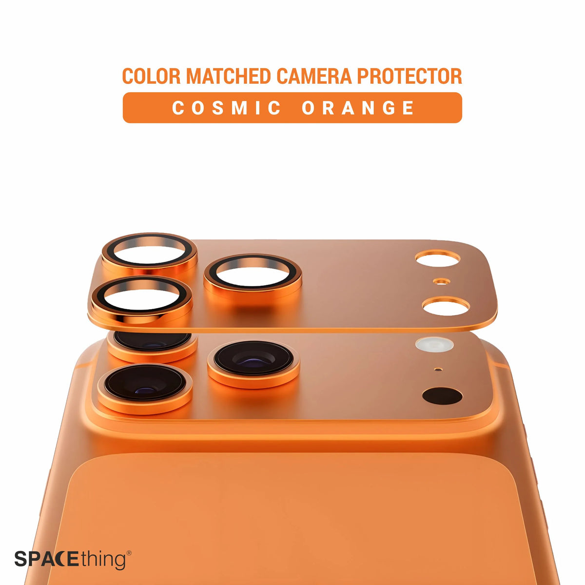 Spacething Titan Metal Scratch Resistant Guard - Silver 17 Pro