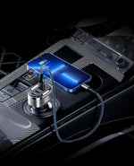 100W Max Fast Car Charger - 3 Ports