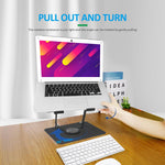 Carbon Steel Laptop Stand with 360 Rotating