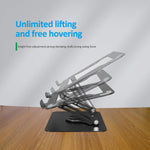Carbon Steel Laptop Stand with 360 Rotating