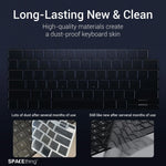 Spacething MacBook KeyGuard Macbook Air 13 M4 - Black