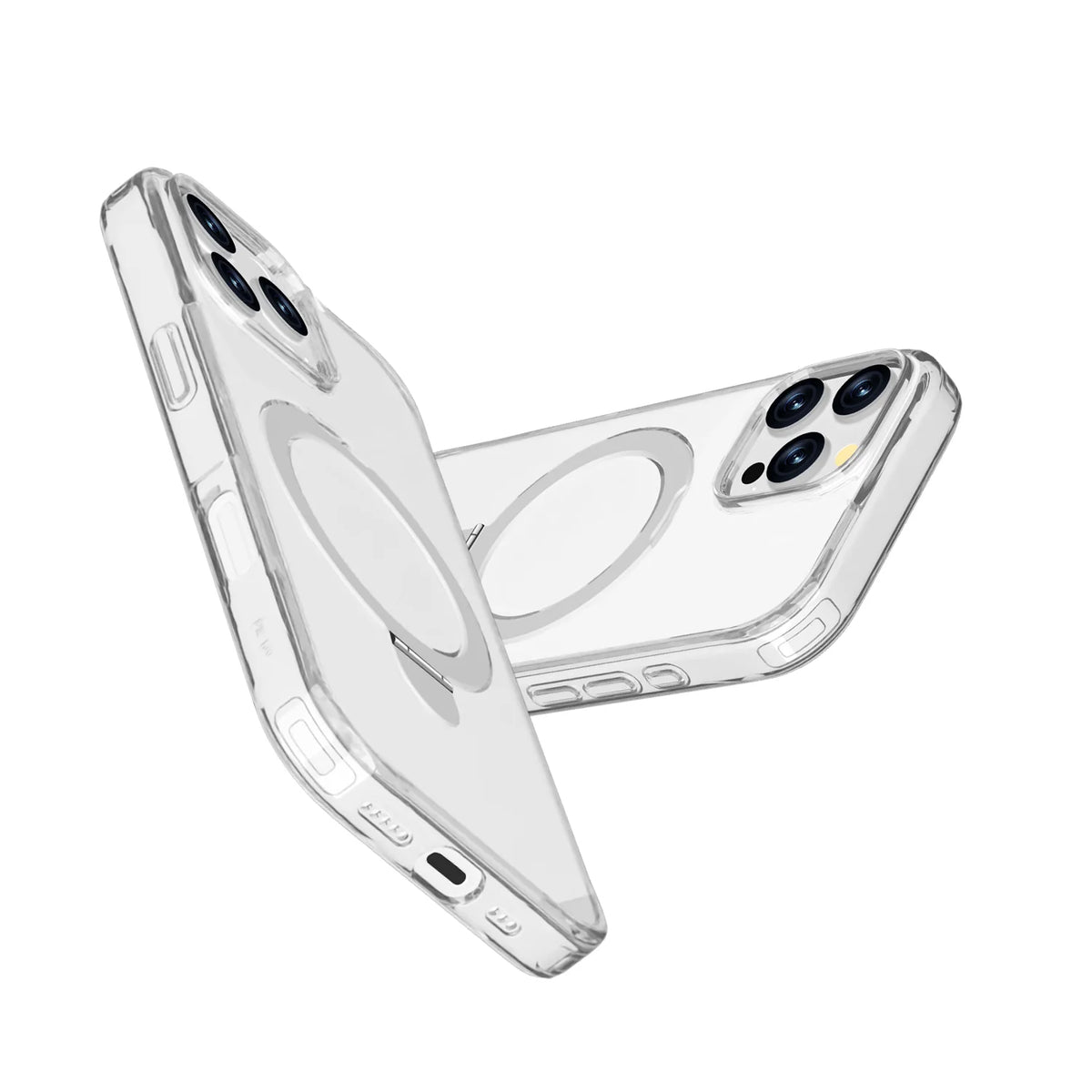 Spacething Marsix Mag Stand Case iPhone 16 Pro Max - Clear