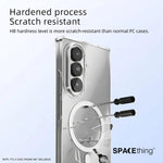 Spacething Samsung Galaxy Z Fold 7 Minimal Case - Clear