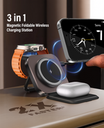 3-in-1 Foldable Magnetic with MagSafe Wireless Charger