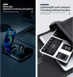 4-in-1 Wireless Charging Station with Touch Buttons