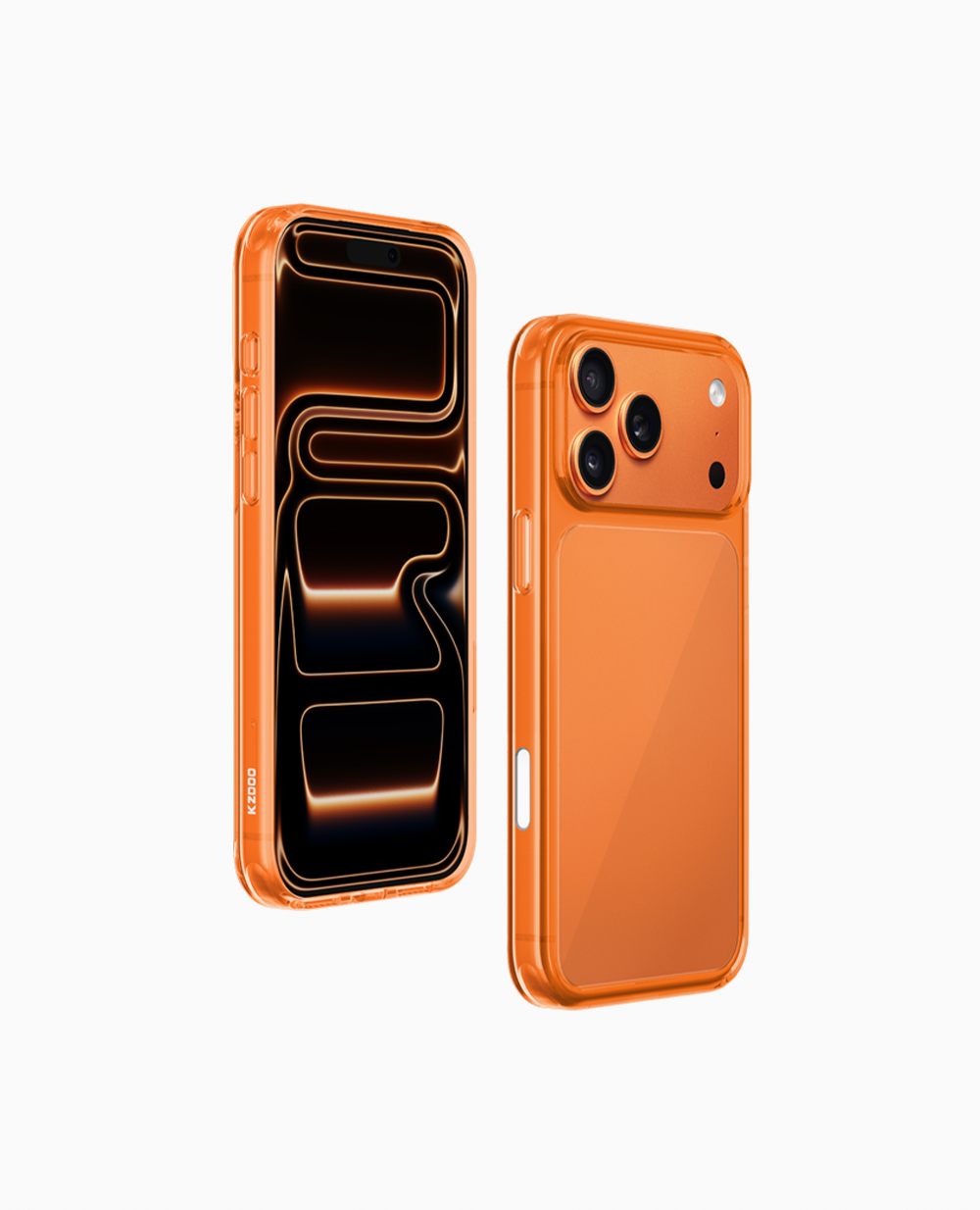 Guardian Hybrid Cover - Clear iPhone 17 Pro Orange