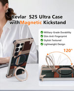 Metal Magsafe Real Aramid Carbon Case - Black