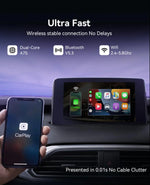 VoltX Wireless CarPlay Metal Adapter with BT 5.3 & WIFI 5.8Ghz