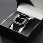 44/45MM Black Luxury Edition Case- Stainless Steel Strap