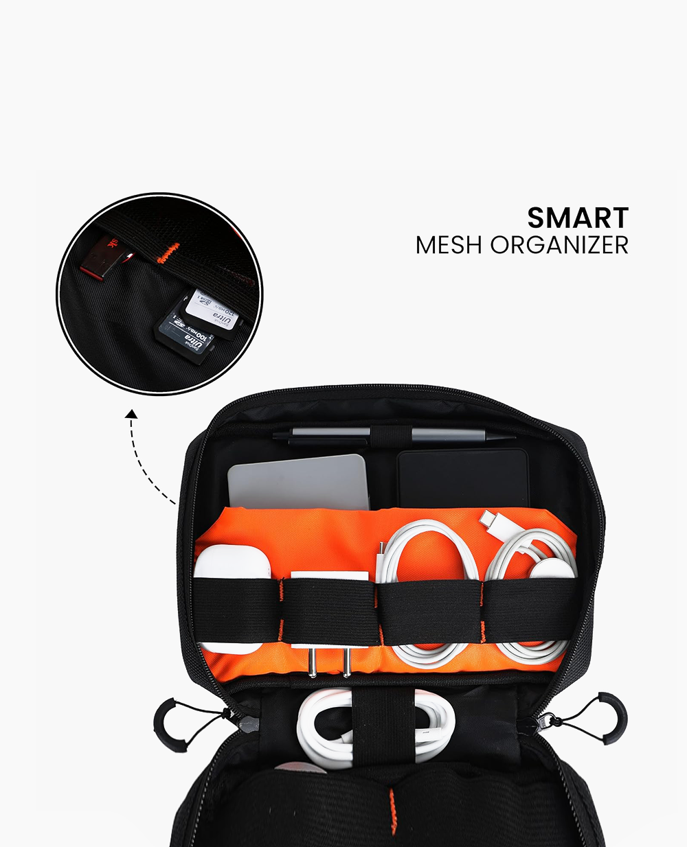 Tech Pouch Pro : Waterproof Organizer for Electronics