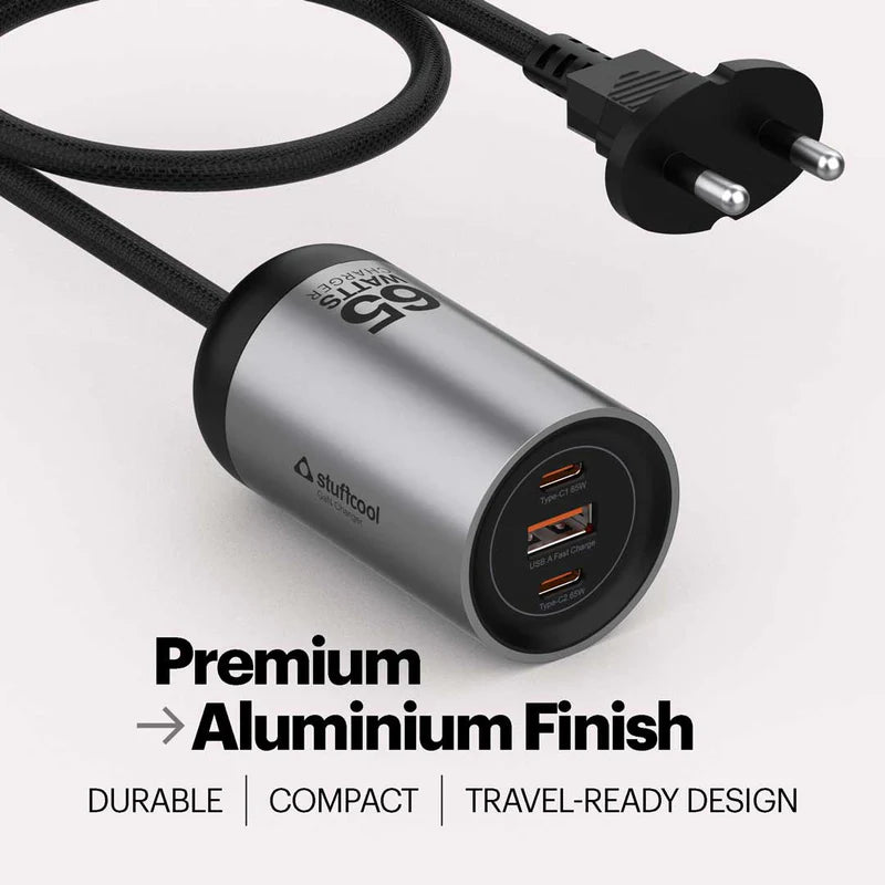 SoFar 65W Multi-Port GaN Charger with 1.5m Cable