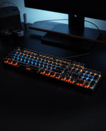 Wired Gaming Keyboard Punk Keyboard Retro