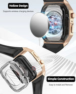 44/45MM Watch Stainless Steel Luxury Case