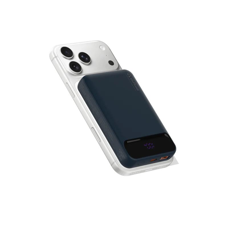 Click 10000mAh Slim Magnetic Wireless Powerbank - Black