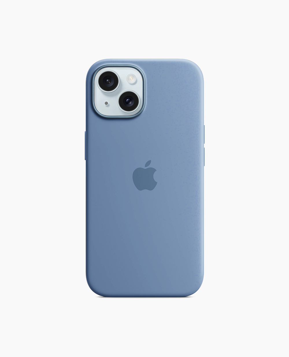 Apple Silicone Case with MagSafe - Winter Blue iPhone 15