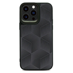 3D Cube Back Case - Black