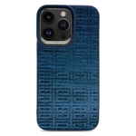 Maze 1 Leather Back Case - Blue