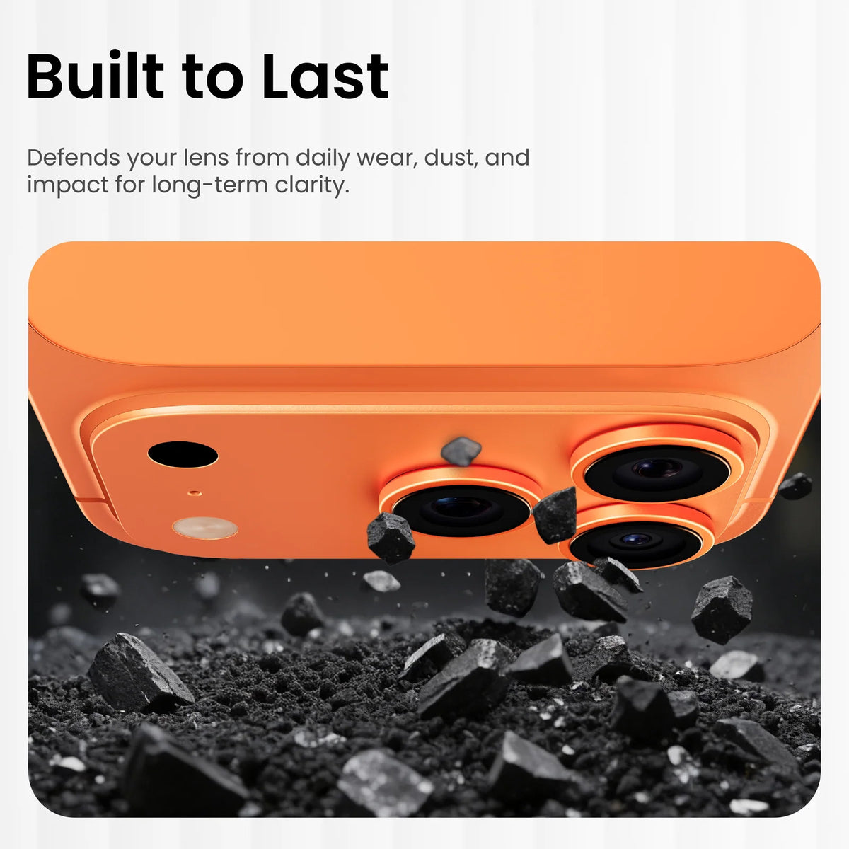 IceGuard Lens Protector for - Orange 17 Pro
