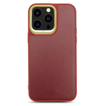 Luxe leather Back Case - Burgundy