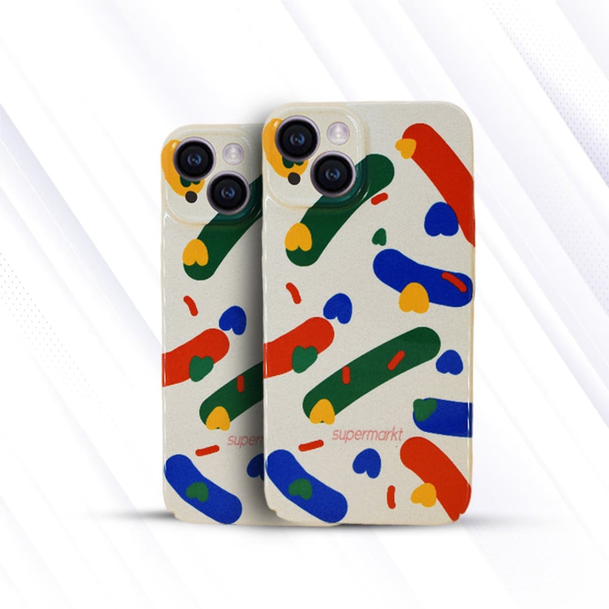 iPhone Multicolor Printed Case