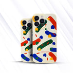 iPhone Multicolor Printed Case