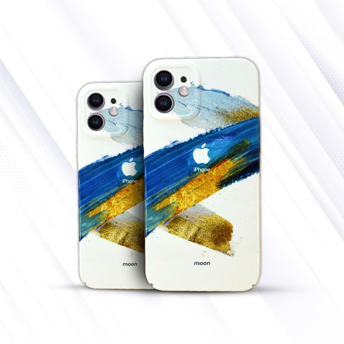 iPhone Apple Moon Printed Case