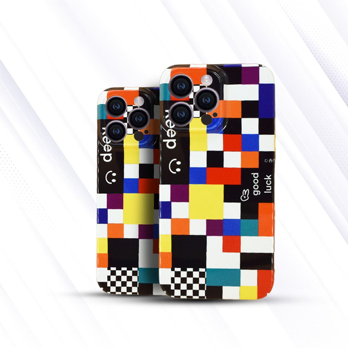 iPhone Multicolor Printed Case