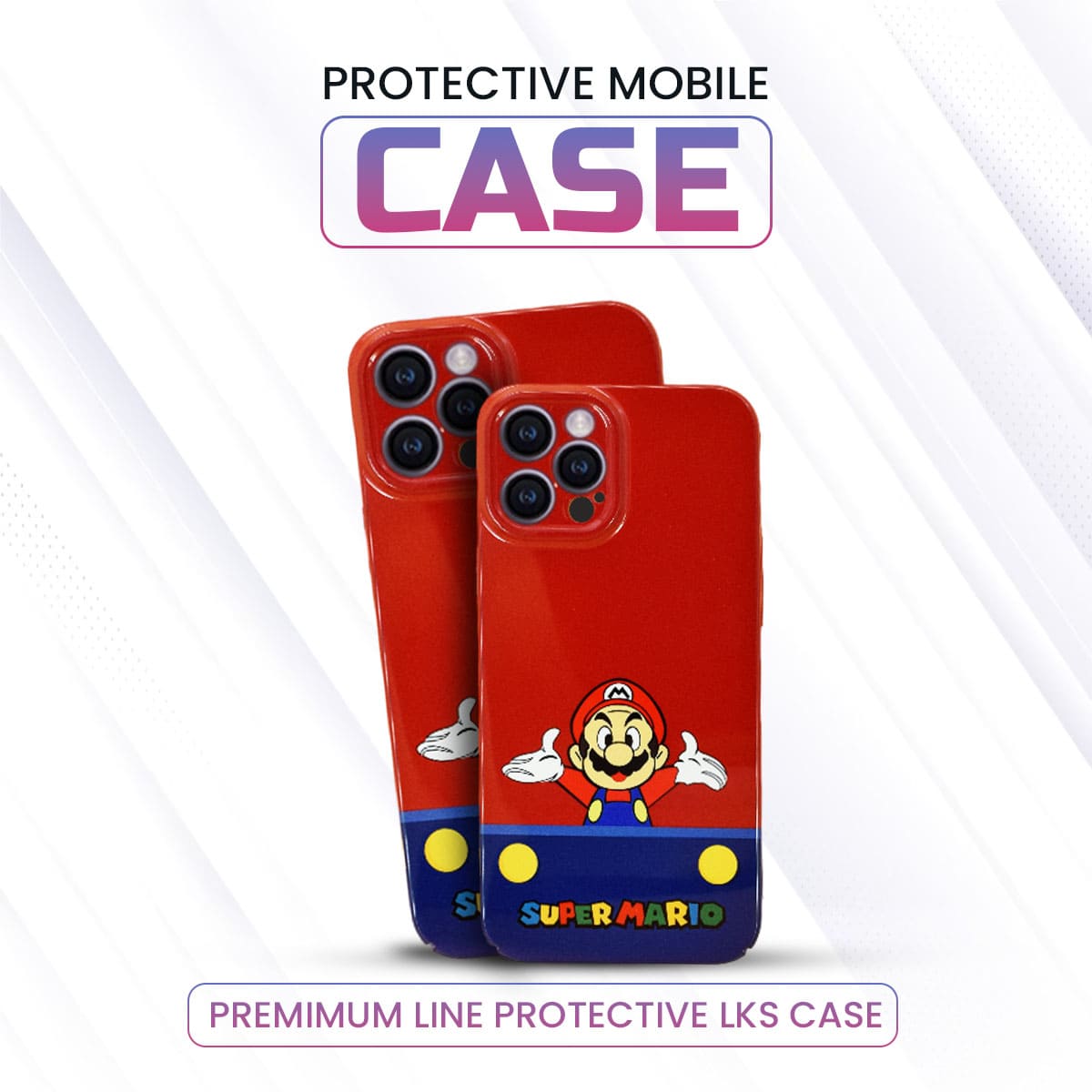 iPhone Super Mario Printed Case