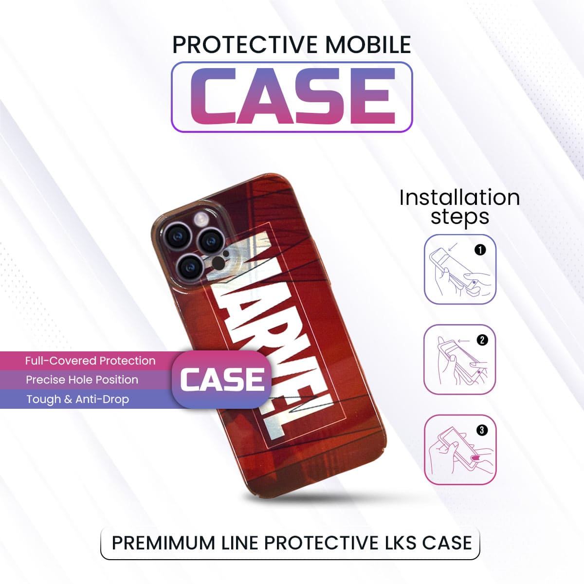 iPhone Marvel Printed Case