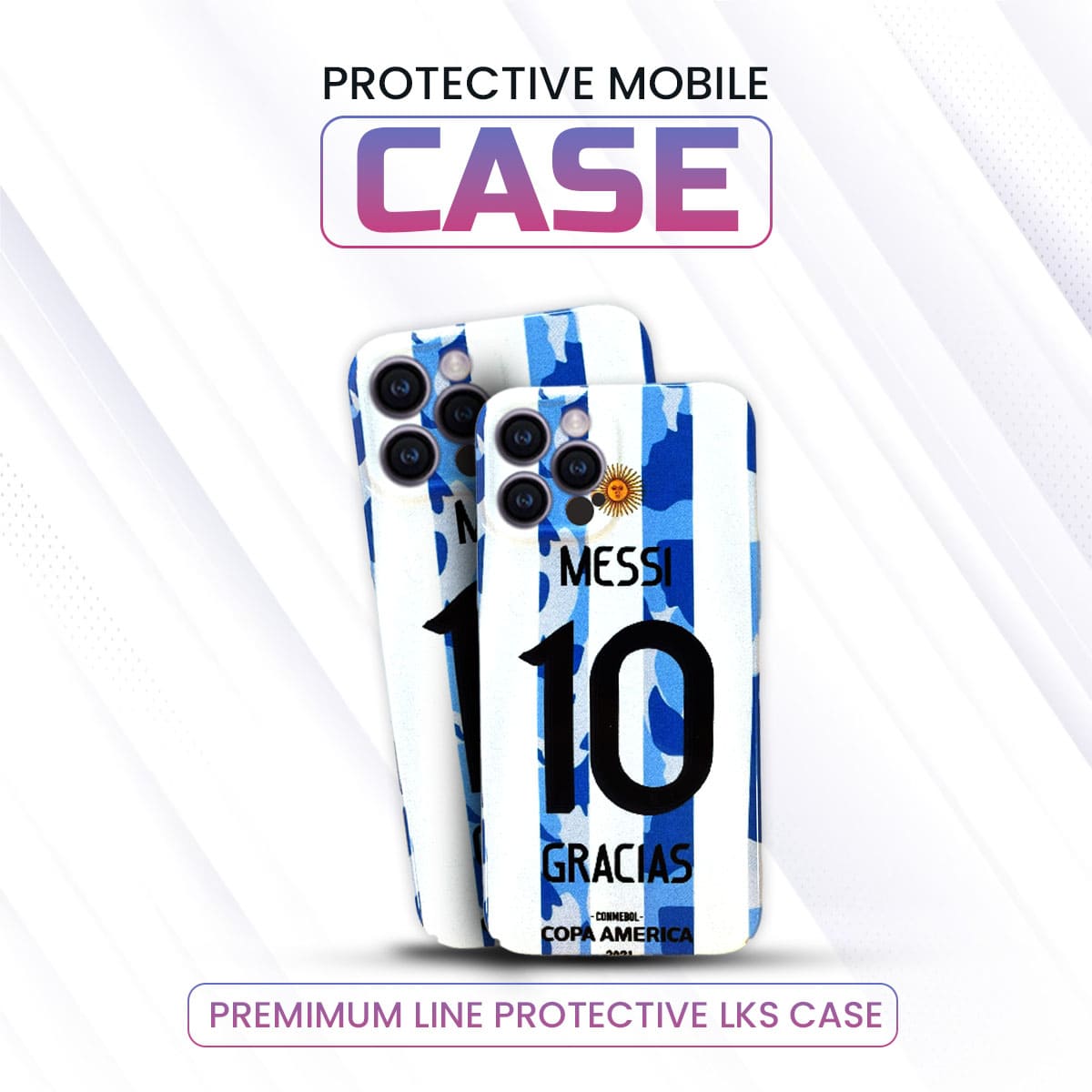 iPhone Messi Printed Case