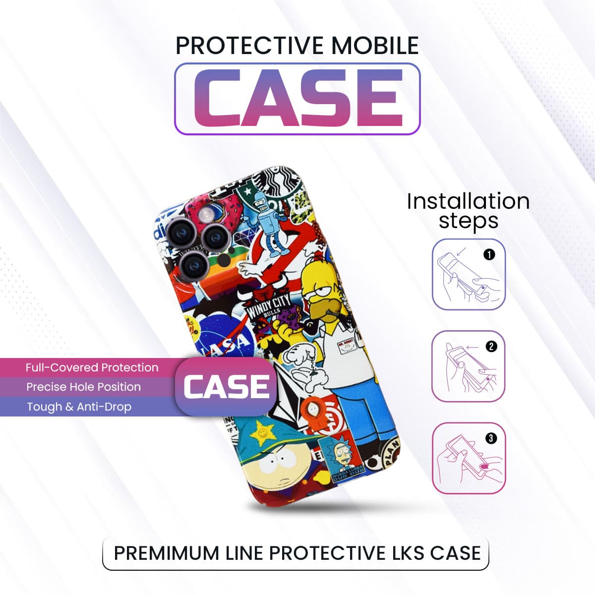 iPhone Simpson Printed Case
