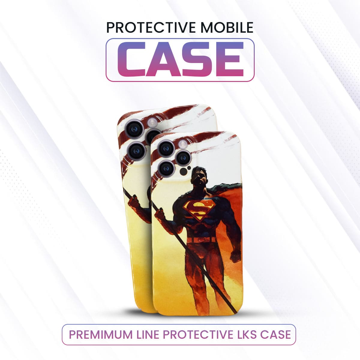 iPhone Superman Printed Case