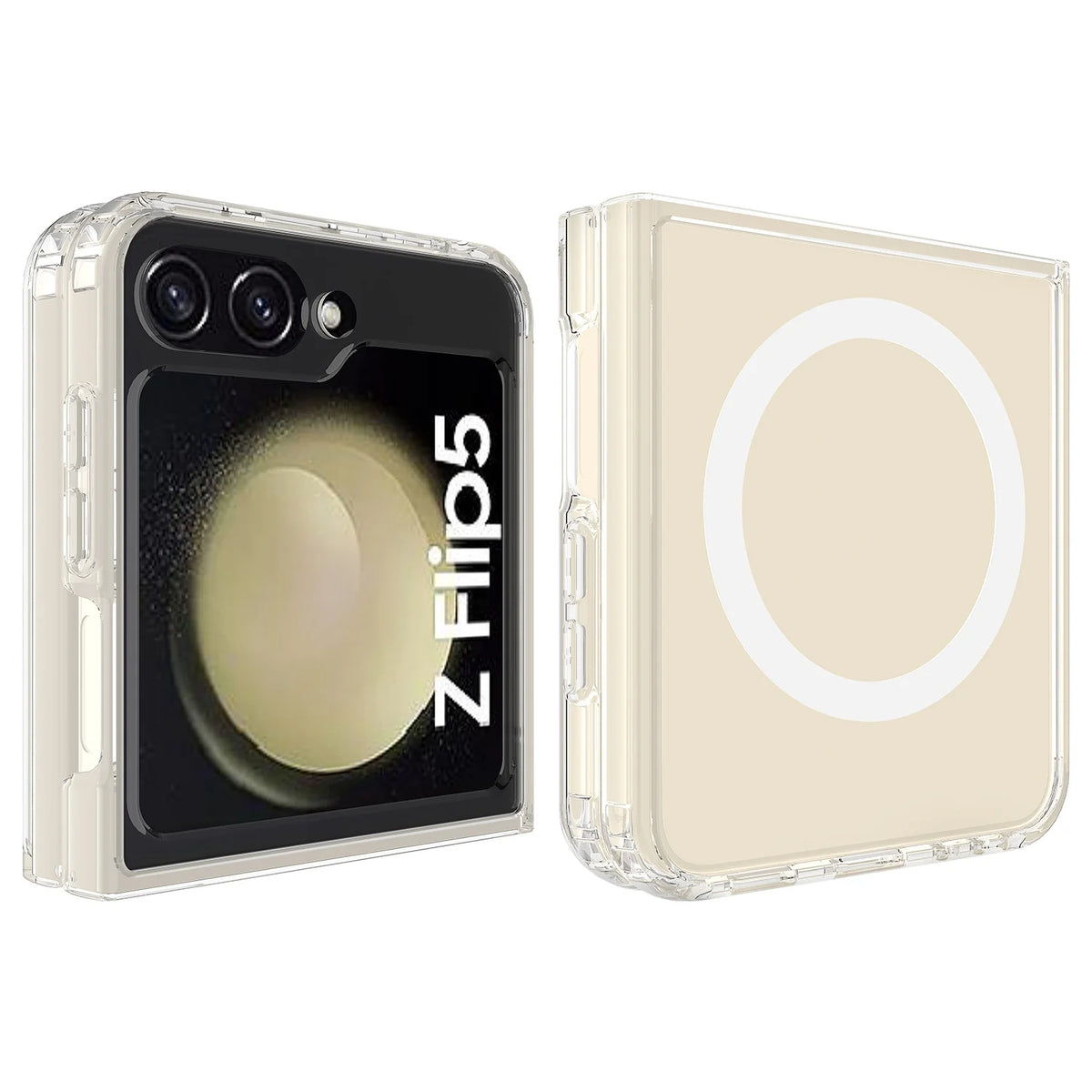 Samsung Galaxy Z Flip5 - Magsafe Transparent Case