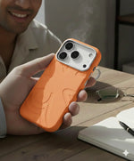 Shock Proof Protective Case with magsafe - Orange iPhone 17 Pro