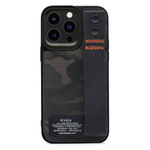 Camo Stain Back Case - Grey
