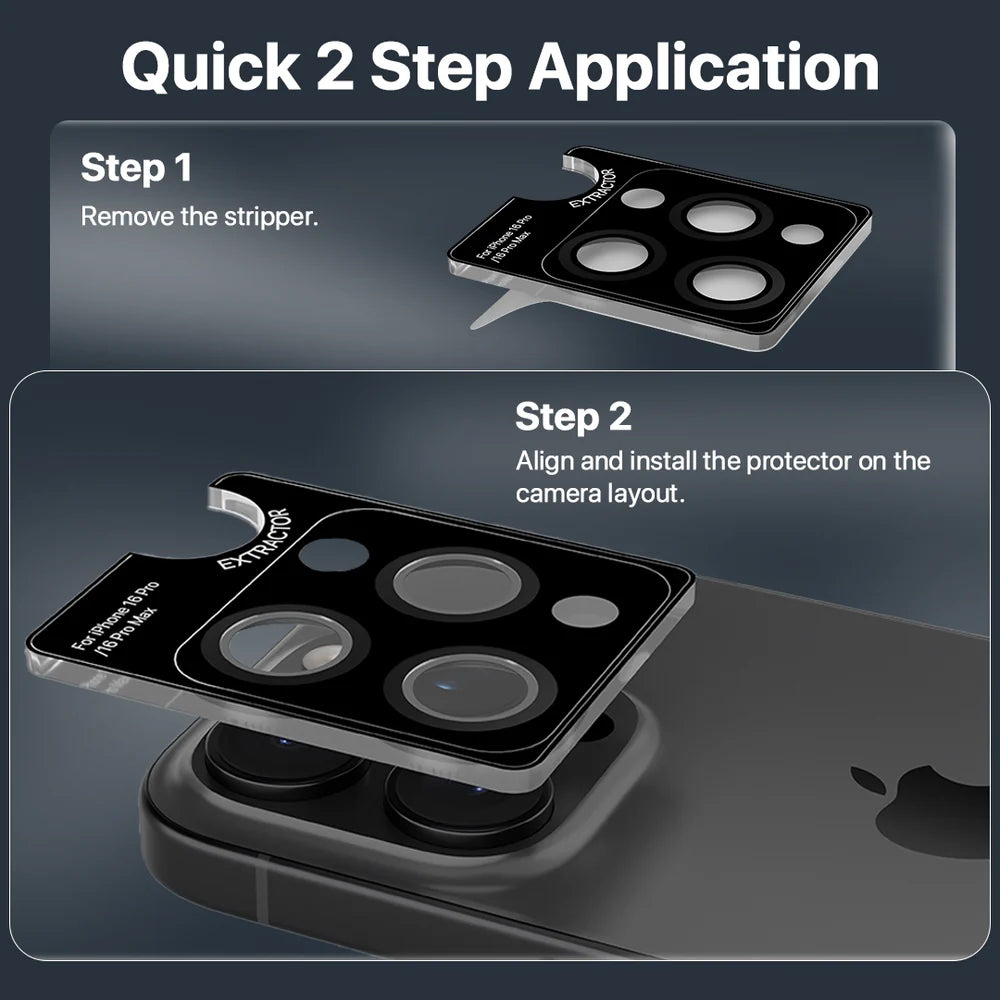 IceGuard Lens Protector for - Black 16 Pro