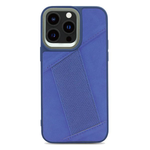 Elastic Hand Grip Back Case - Blue