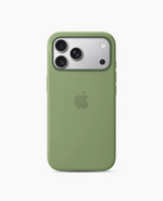 Apple Silicone Case with MagSafe - Light Moss iPhone 17 Pro Max