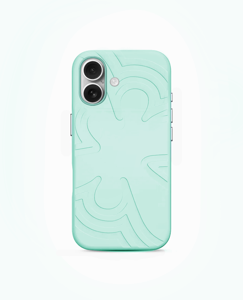 Shock Proof Protective Case with magsafe - Mint Green iPhone 16