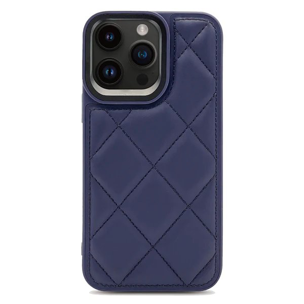 Quilted Leather Back Case