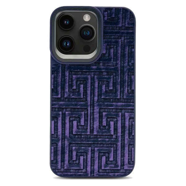 Maze-2Back Case - Purple