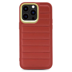 Horizon leather Back Case - Red