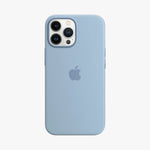 Apple Silicone Case with MagSafe - Blue Fog